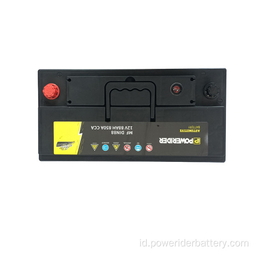 12V 88Ah DIN88 Mobil Asam Timbal Mulai Baterai